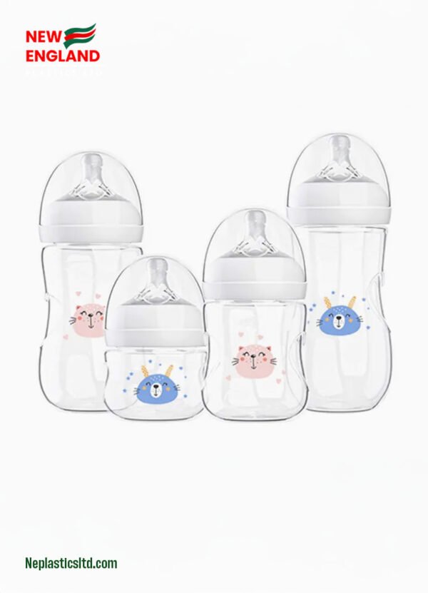 Baby feeding bottle set