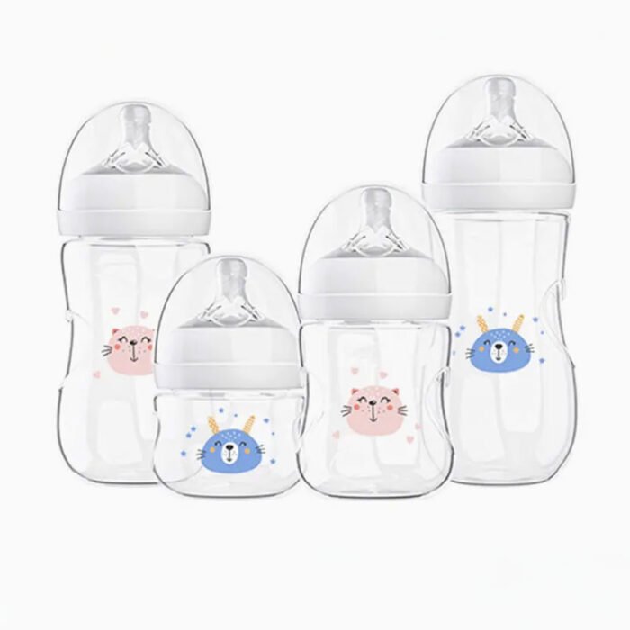 Baby feeding bottle set